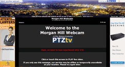 Desktop Screenshot of morganhillwebcam.com